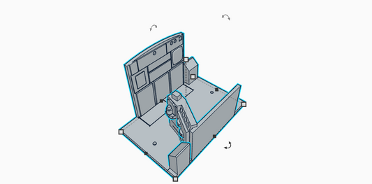 Flat floor interior for American Models S  scale gp35