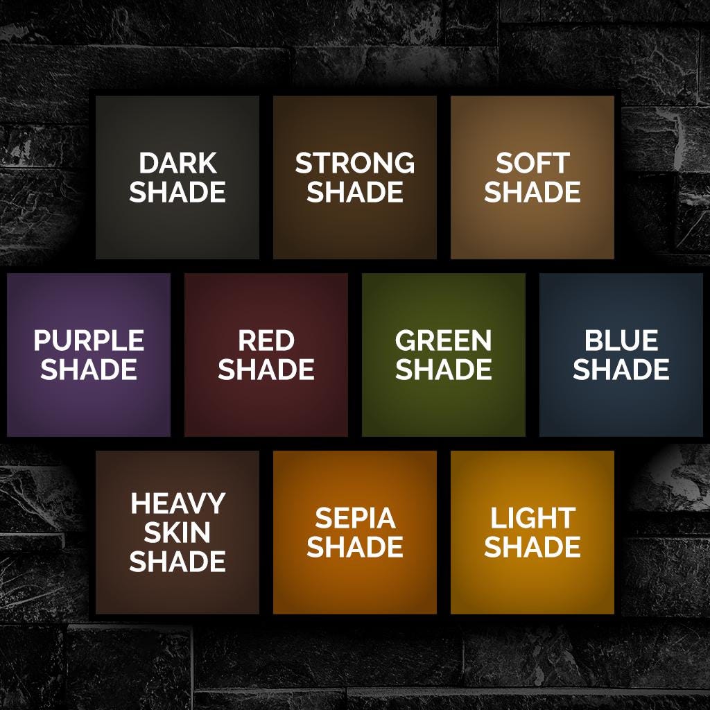 Acrylic Washes for Wargame Miniatures