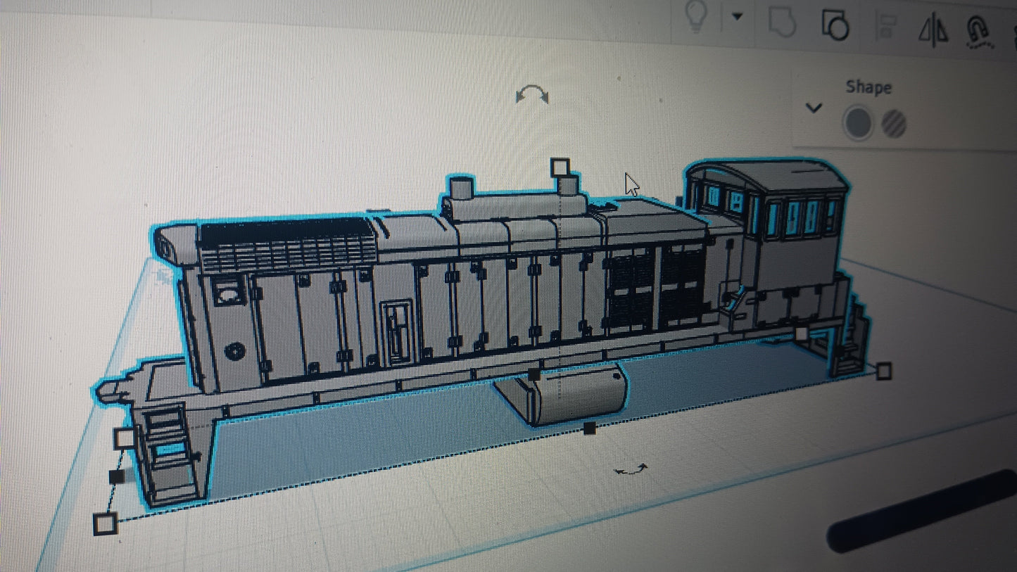 S scale MP15DC
