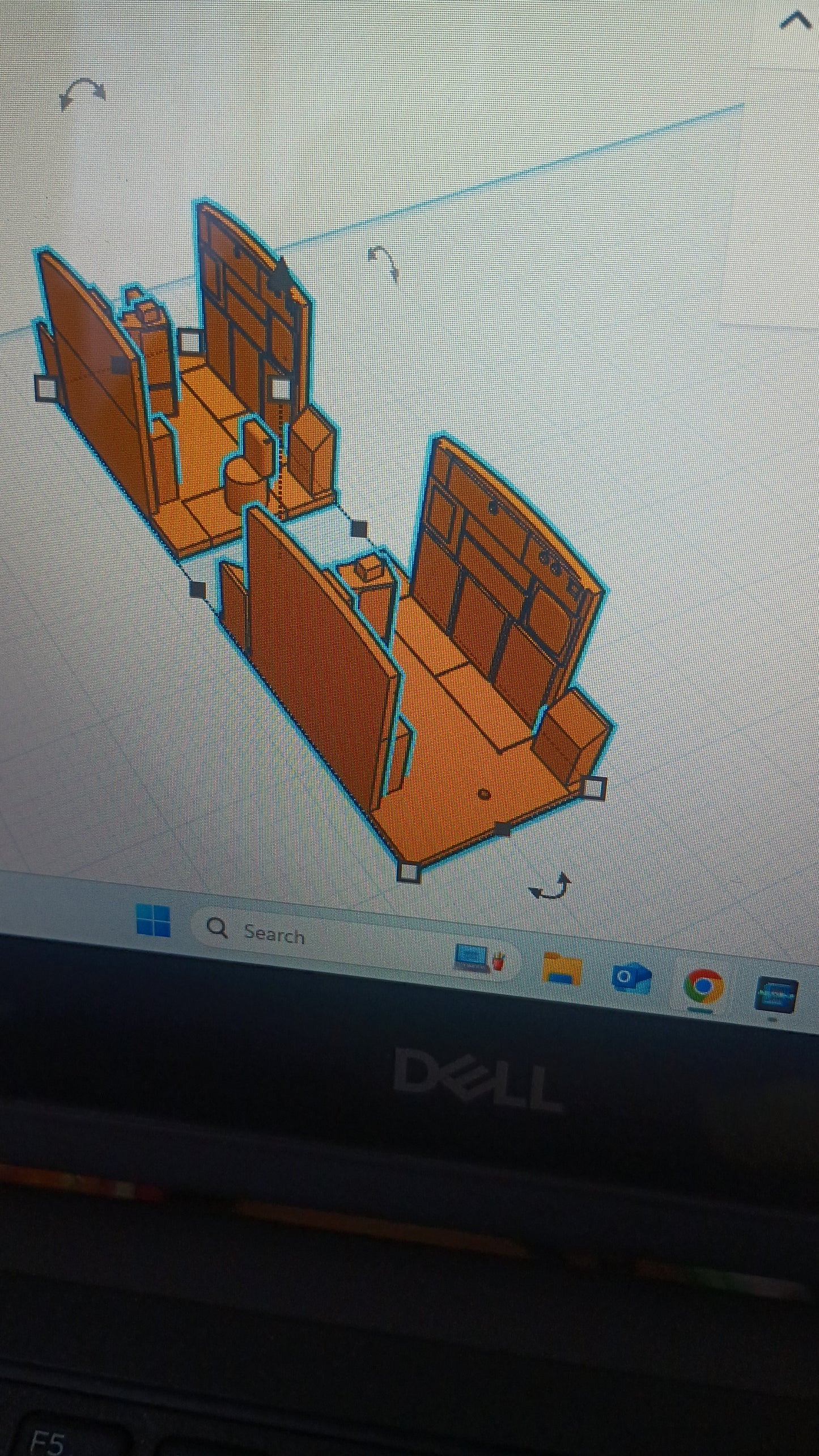 O scale High hood gp9 cab interior