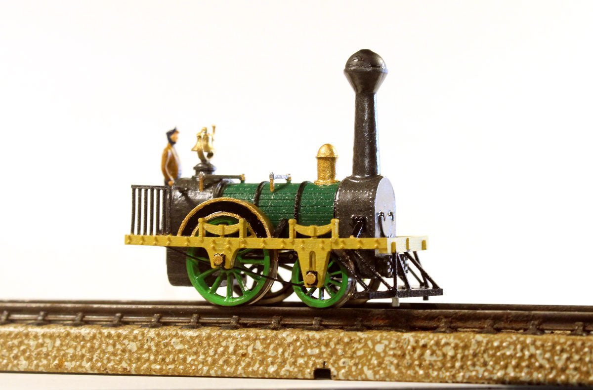 Locks and Canals 2-2-0 Steam Locomotive Baltimore. 1837