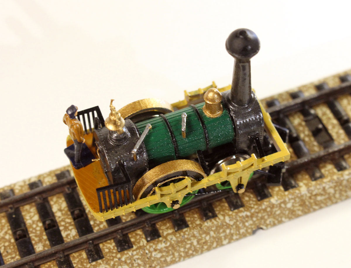 Locks and Canals 2-2-0 Steam Locomotive Baltimore. 1837