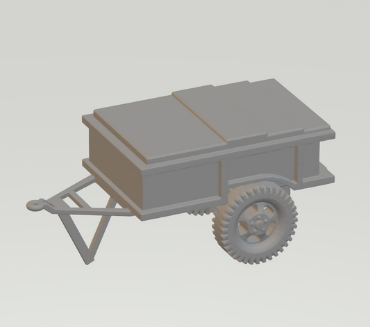 87 Scale Trailer 2W Clothing and Textile Repair