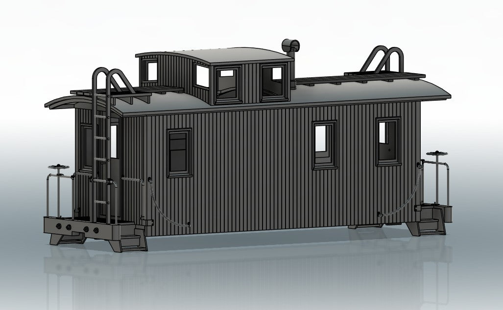 SJP-KT05 24ft Wood Caboose