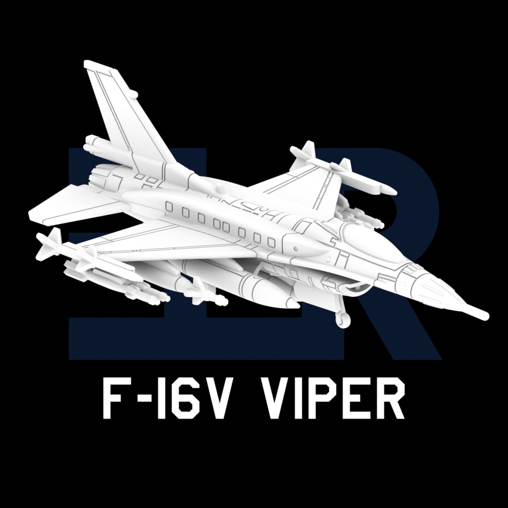 1:285 Scale F-16V Viper