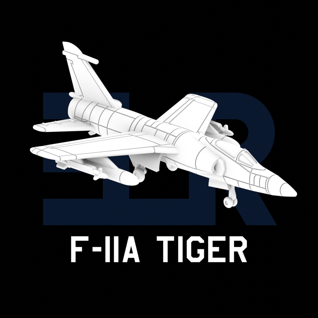 1:285 Scale F-11A Tiger