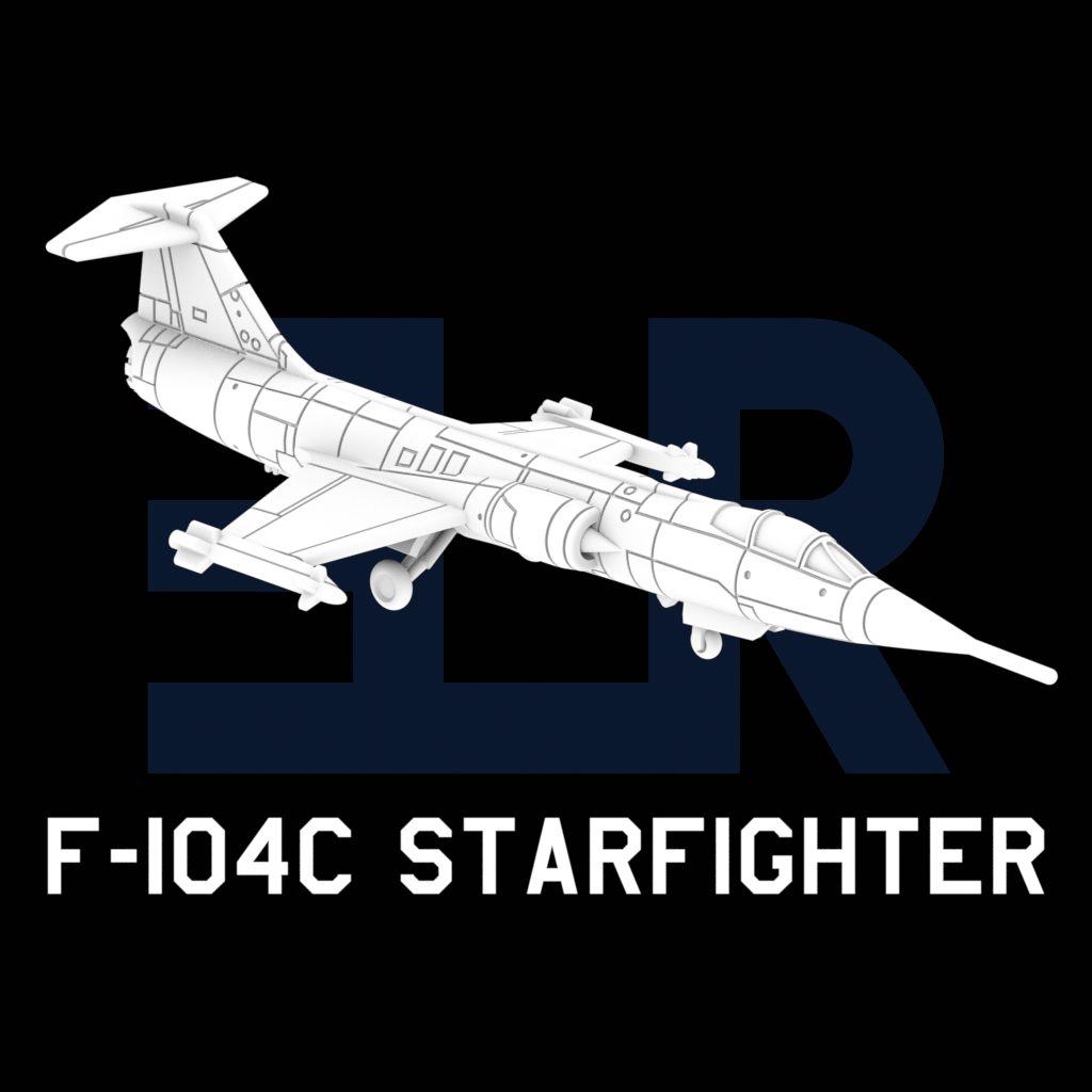 1:285 Scale F-104C Starfighter