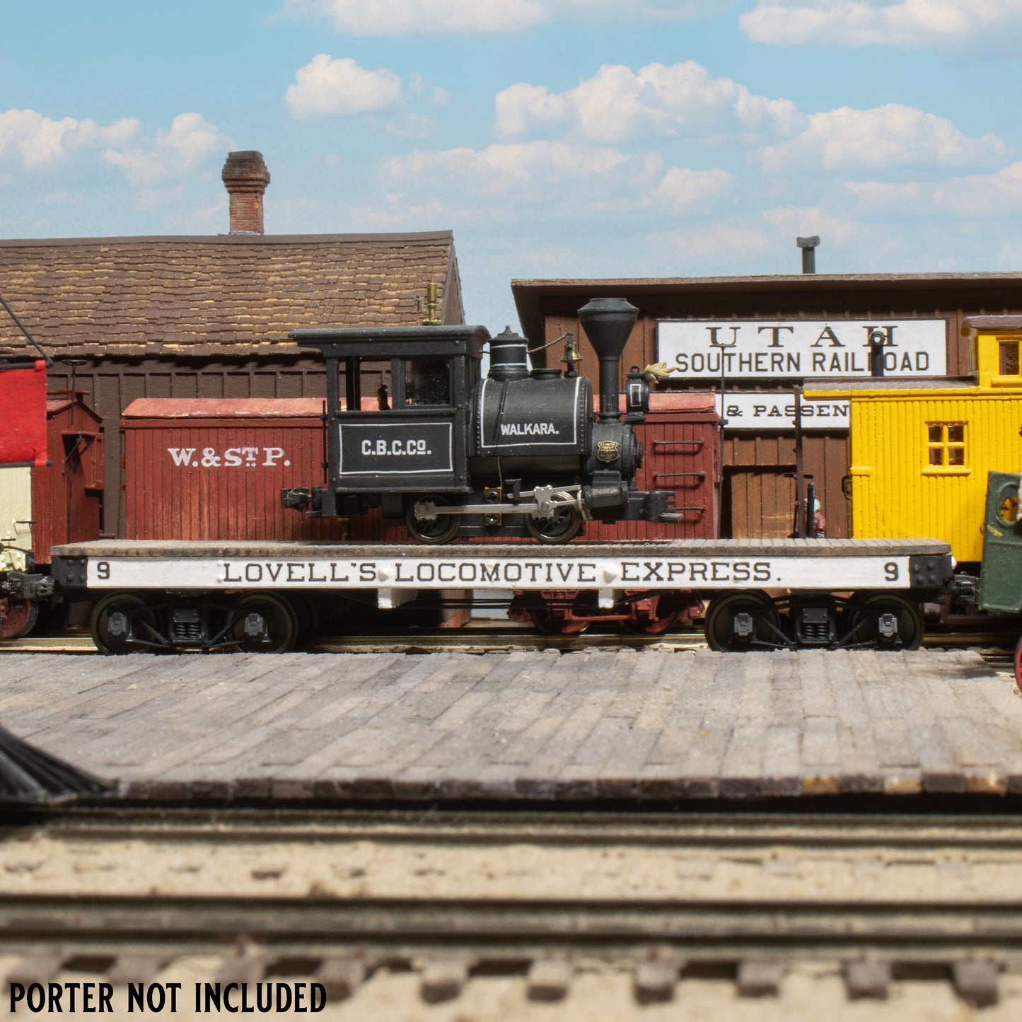 GBC-F005 Lovell's Locomotive Express Stone and Machinery Flatcars Decal Set - HO