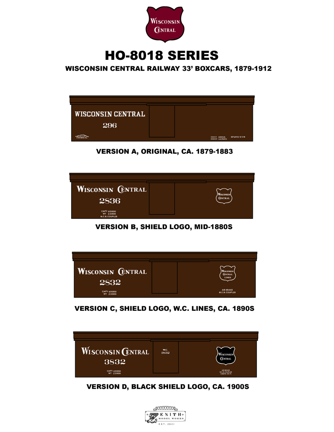 Decals – 3Dp Train