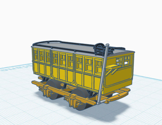 1832 Mohawk and Hudson Passenger Car