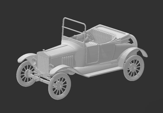 Model T Roadster - TT scale - Test – 3Dp Train