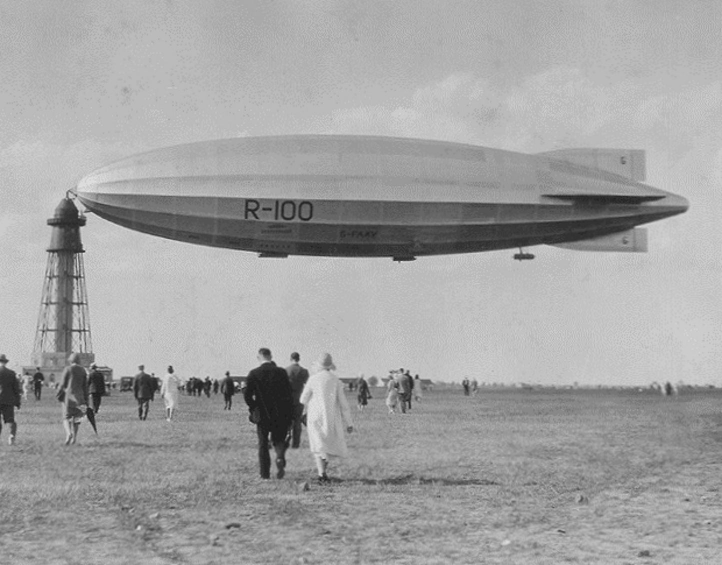 R100 Airship decals, 1:600 AND 1:700 scale