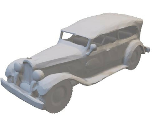 HO Scale 1936 Jaquar Sedan