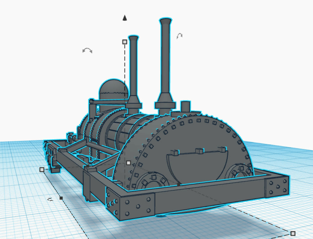 1832 Mohawk & Hudson 4-2-0 steam locomotive "Experiment"