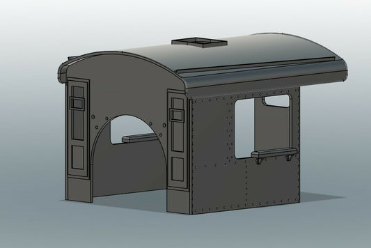 SJP-CB03 On30 SP Style 4-6-0 Direct Replacement Cab