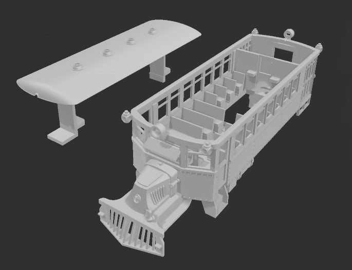 Mack Railbus 3D