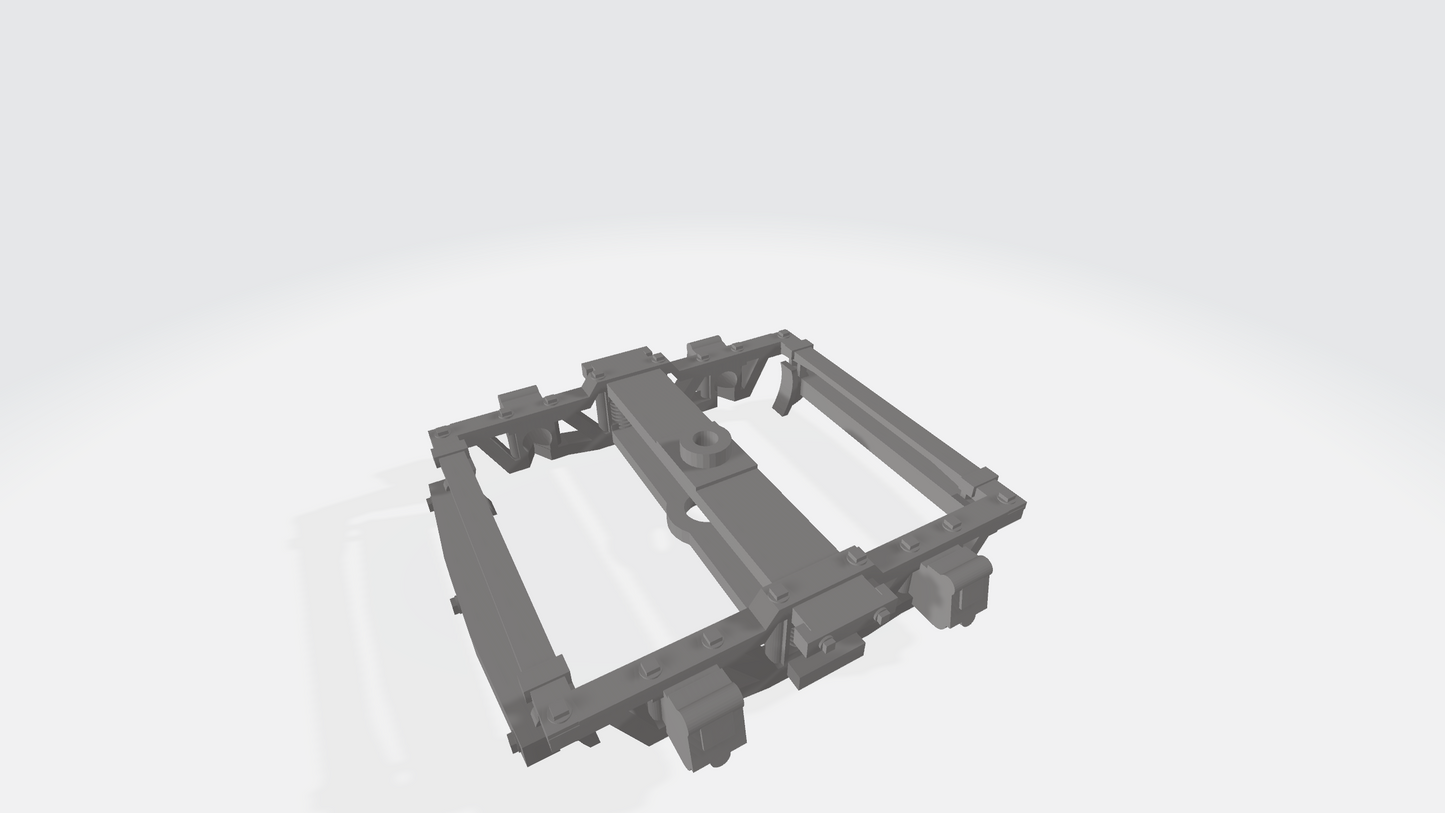 Small On30 Gilpin Truck Frames (1 Pair)