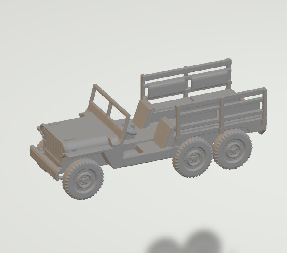 87 Scale Jeep MT 6x6 Troop Carrier