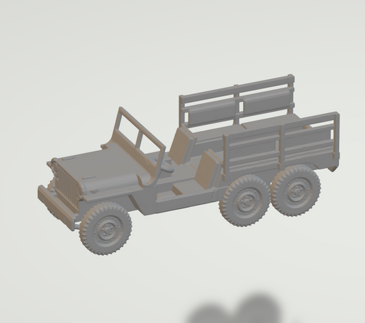 87 Scale Jeep MT 6x6 Troop Carrier