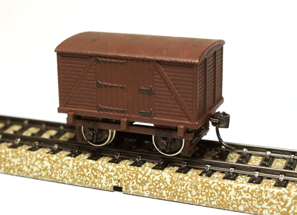 1847 Boston and Worcestor 4-wheel Boxcar, HO Scale