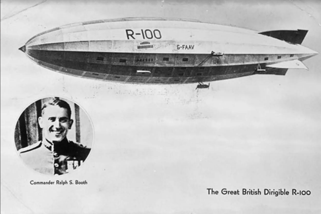 R100 Airship decals, 1:600 AND 1:700 scale