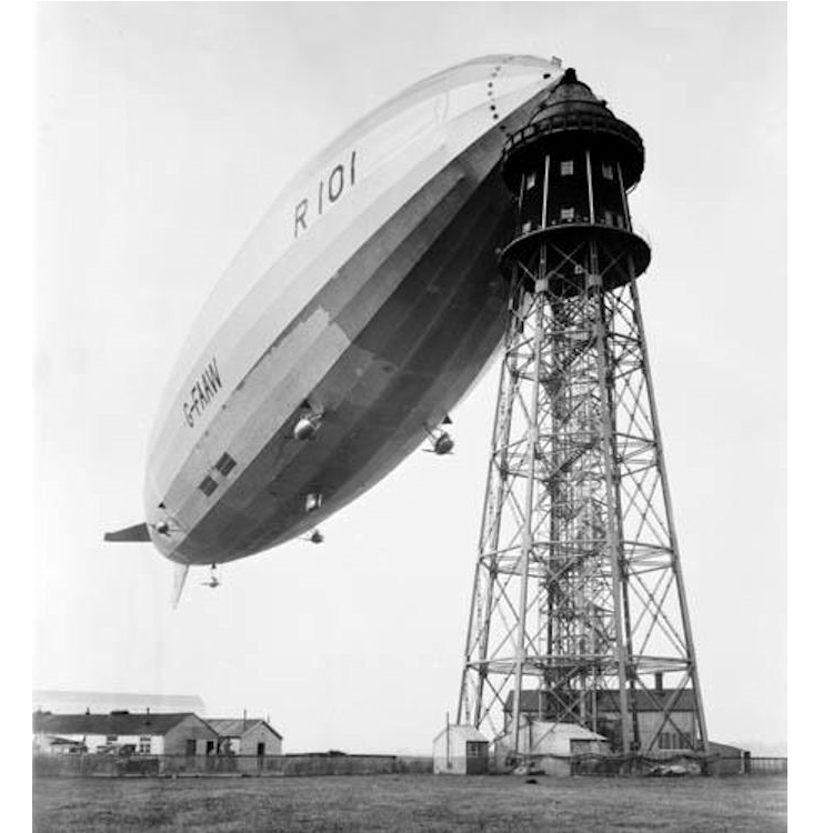 R101 Airship  of 1930 in 1:600 or 1:700 scale