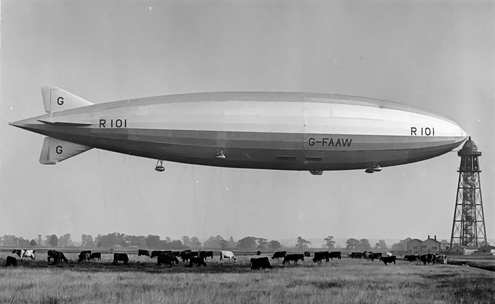 R101 Airship  of 1930 in 1:600 or 1:700 scale