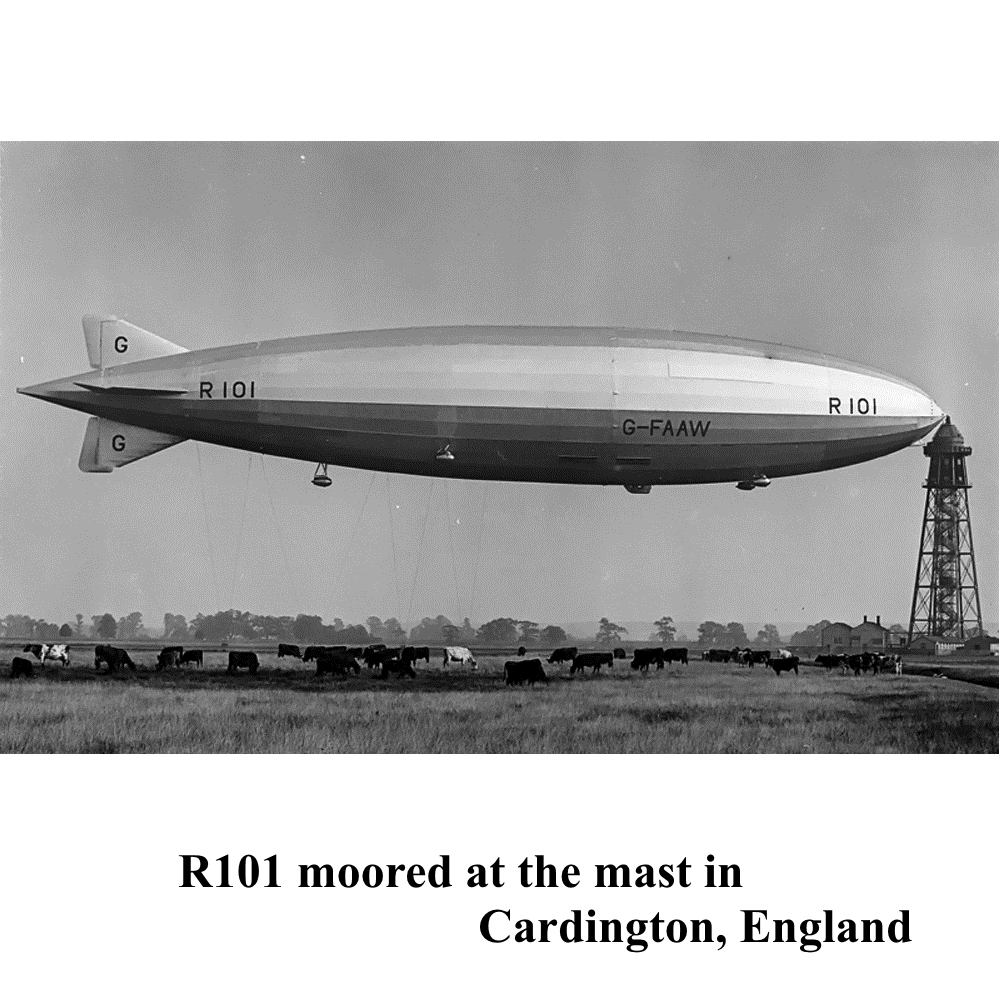 R101 Airship  of 1930 in 1:600 or 1:700 scale