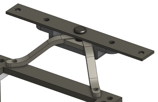 Radius Bar for Baldwin 8-18C Front Truck