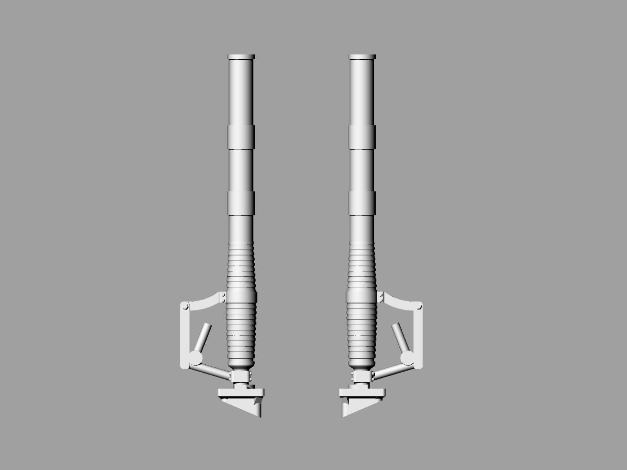 M224 60mm handheld mortar – 2 pcs – 3Dp Train