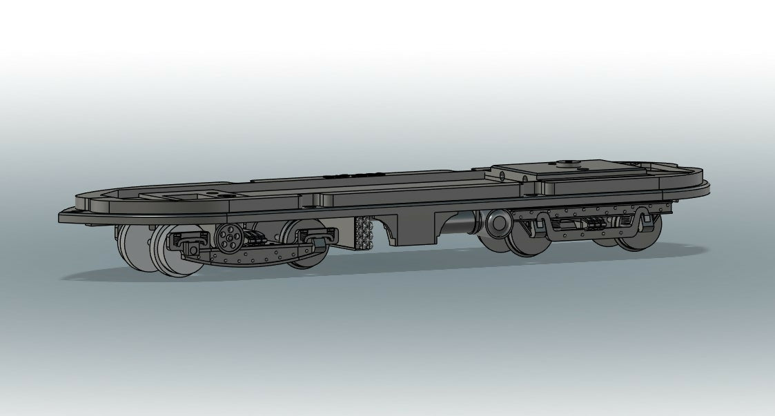 SJP-CS03 31ft McKeen chassis for Stanton Drive or Display