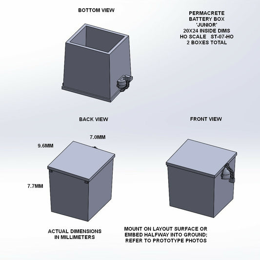 Battery Box Junior 20x24 KIT