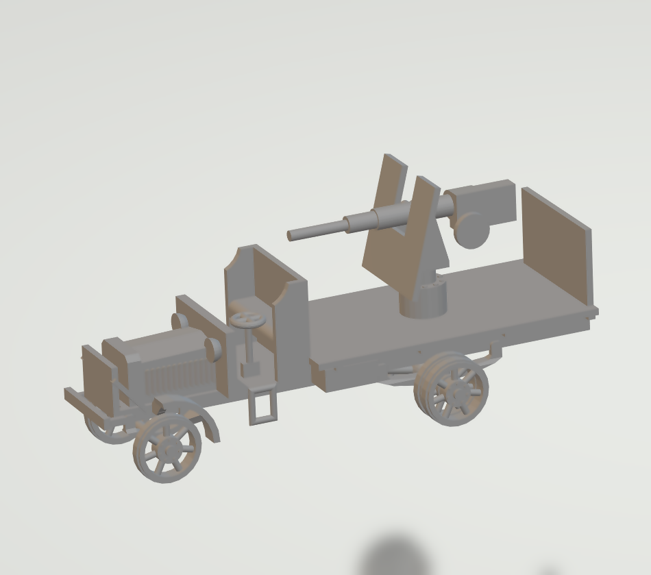 87 Scale Liberty Gun Truck