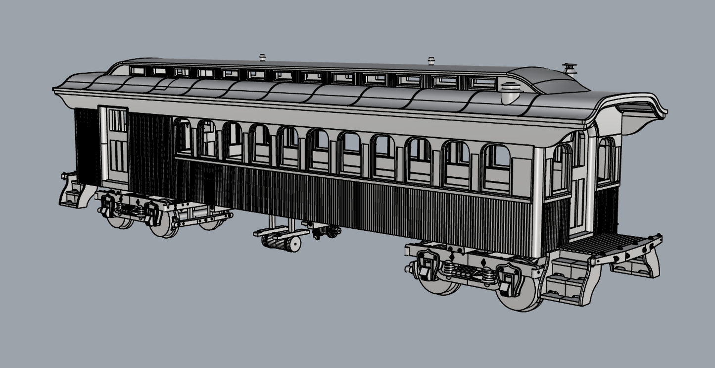 Virginia & Truckee Detroit Combine #15 or #16 1930s era