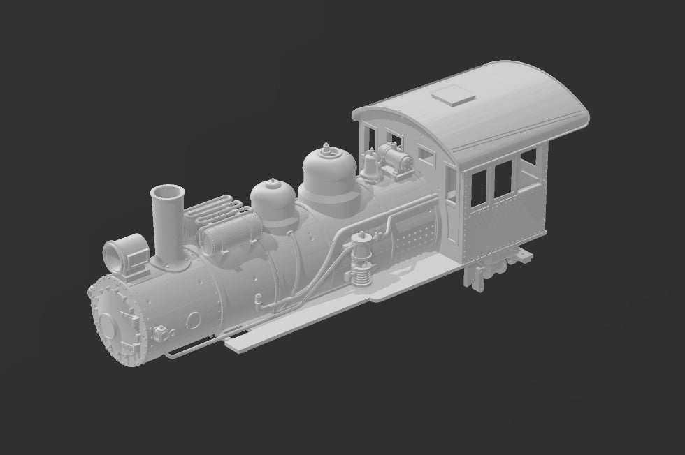 PACIFIC COAST RAILWAY LOCOMOTIVE 110 or 111 – Nn3 – Digital File