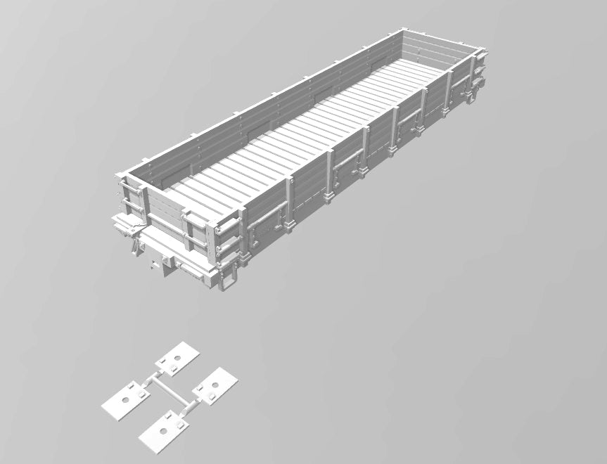 PCRy Gondola No. 1221 (On30 scale)