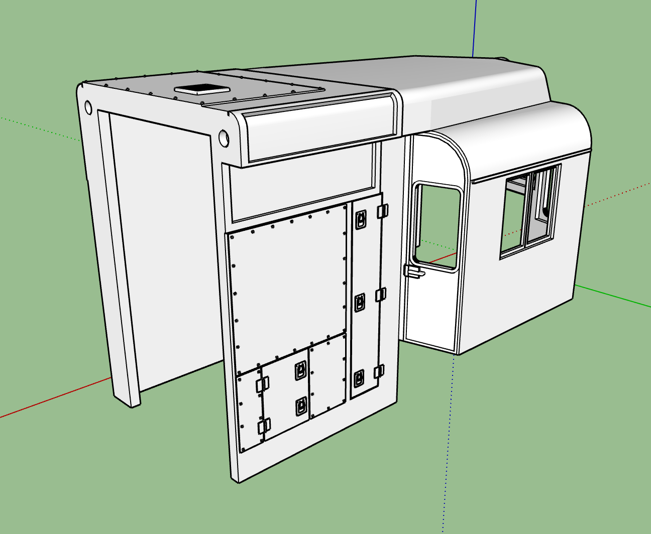 S Scale GP 30 Conversion Cab Kit - Part 1 of 2