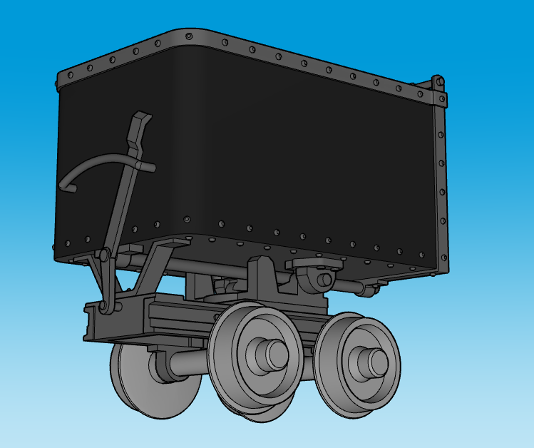 Silver Bros/Ogden Iron Works Standard Ore Car