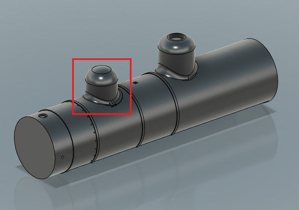 Ax31 SJP Ax31 Mogul smooth stand dome – 3Dp Train