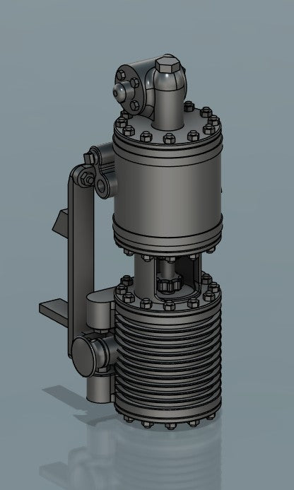 SJP.AX34 Mogul Air Compressor