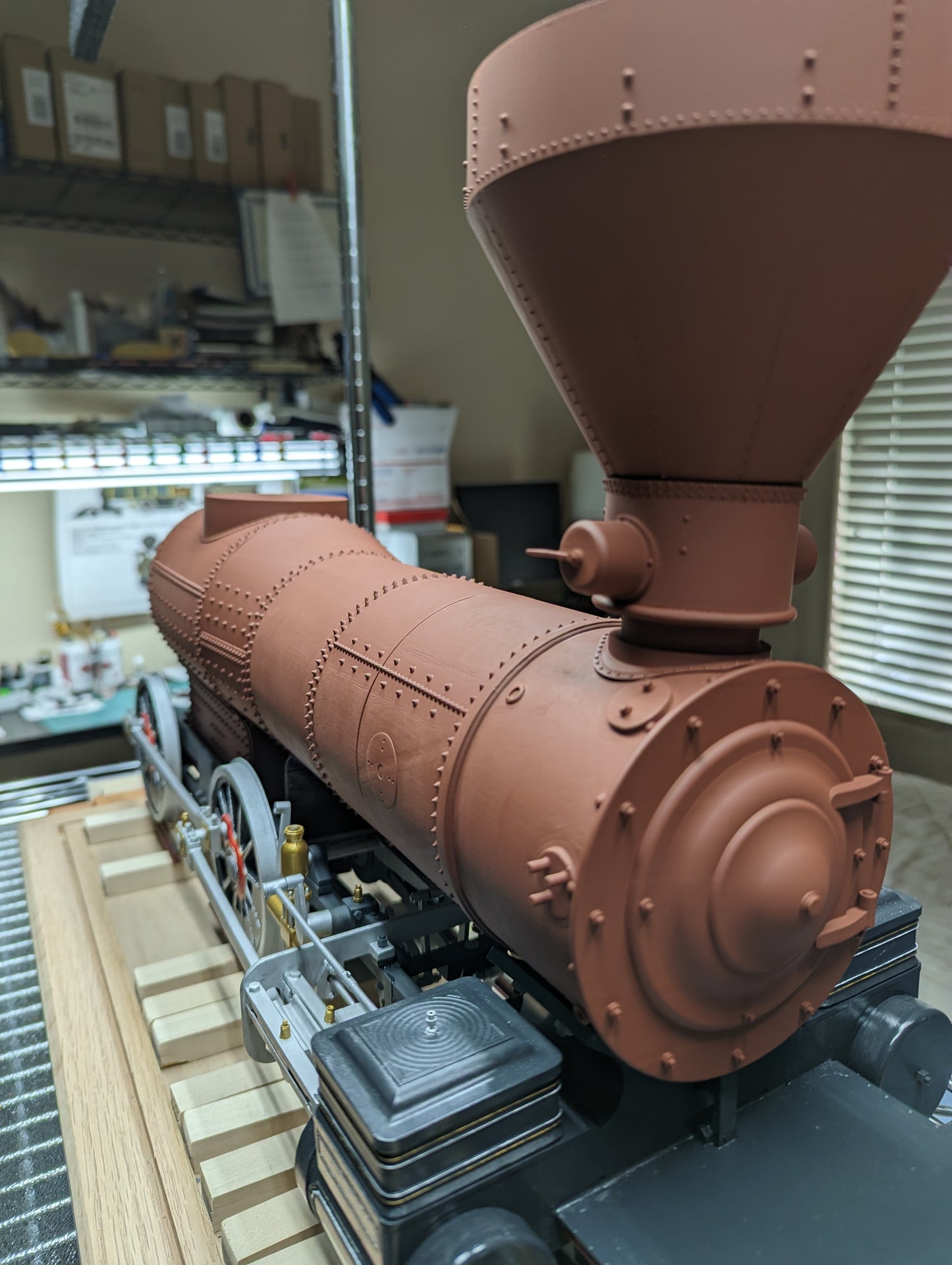 Baldwin 8-18C 4-4-0 Boiler