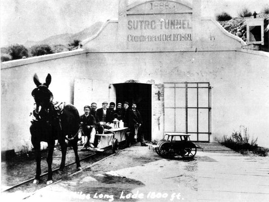 1888 Sutro Tunnel Portal
