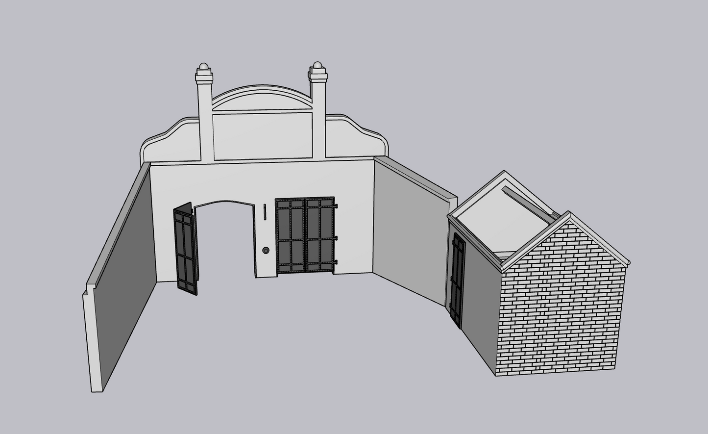 1888 Sutro Tunnel Portal