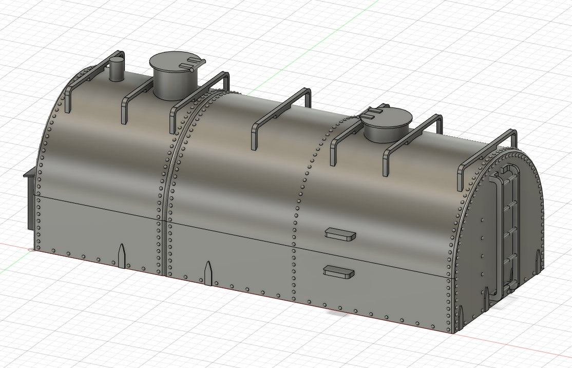 SJP-TN01 2-6-0 Whaleback Tender