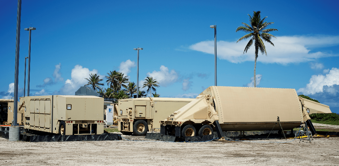 THAAD missile interception system in 1:700, 1:600 or 1:500 scale