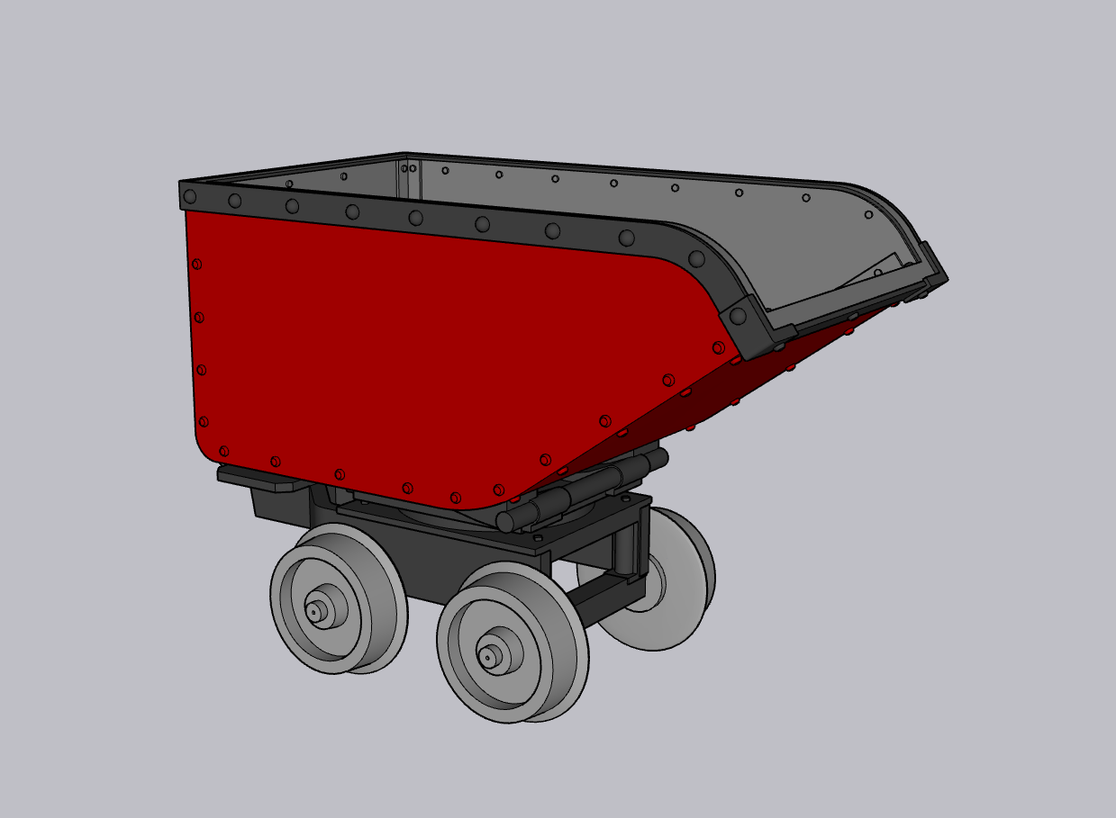 Truax Scoop Mine Car