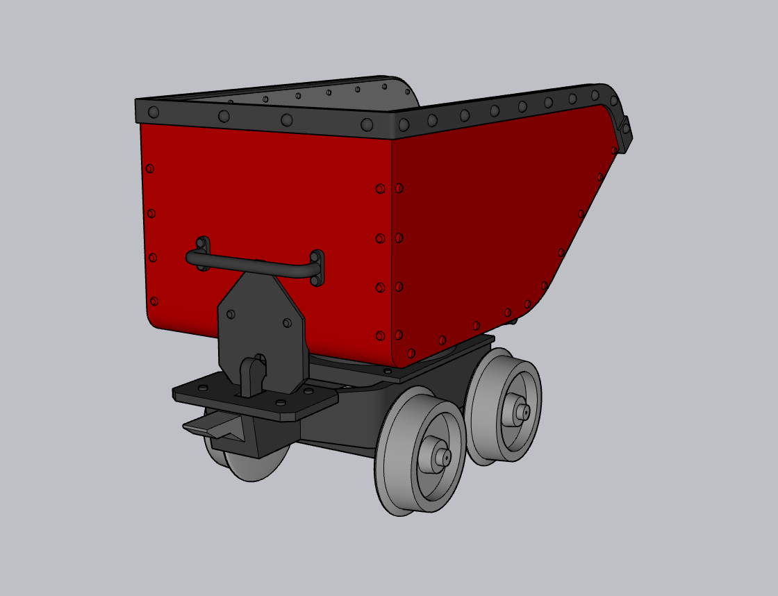Truax Scoop Mine Car