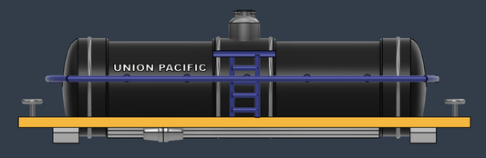 Union Pacific Tank Car - 7105 Gallons Capacity