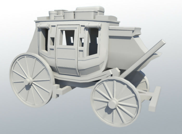 Z Scale Stagecoach