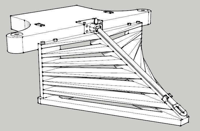 Cowcatcher horizontal stave 2